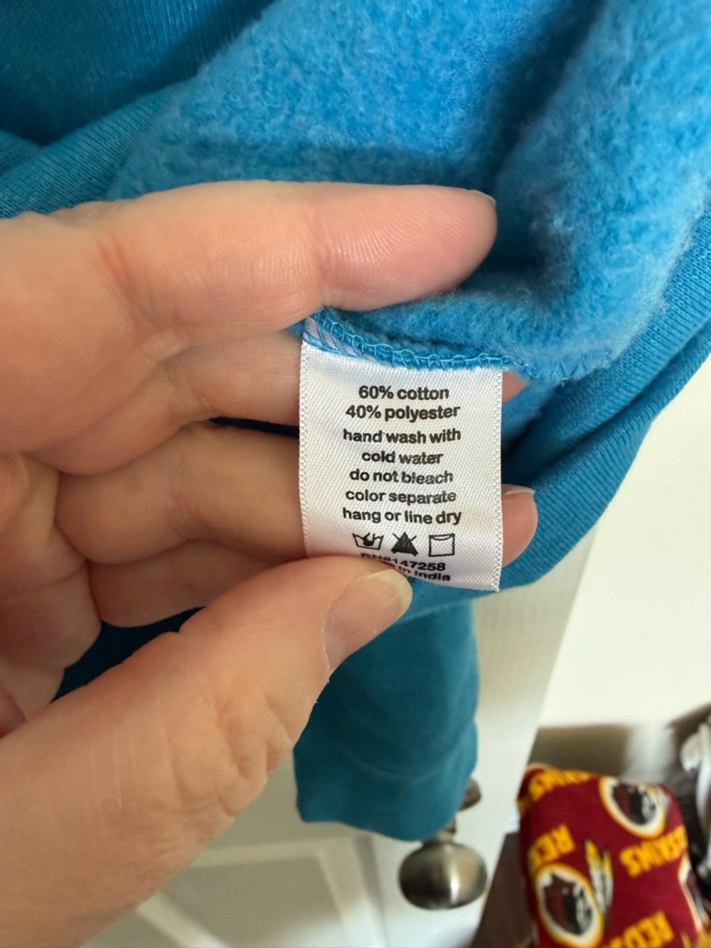 Simply Southern Blue Pullover Sweatshirt - Picture 6 of 6